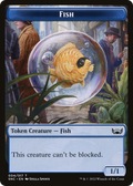 Fish (TSNC-004) - Streets of New Capenna Tokens Foil