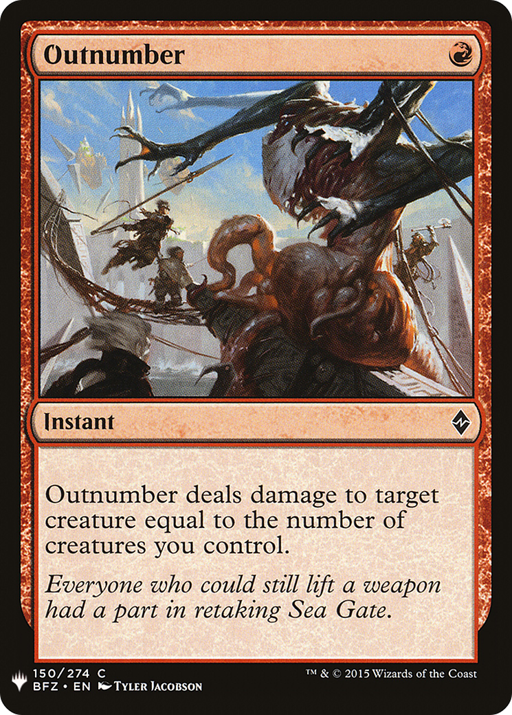 Outnumber (LIST-150) - The List