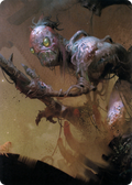 Mold Folk // Mold Folk (ACLB-023) - Battle for Baldur's Gate Art Series (Borderless) Foil