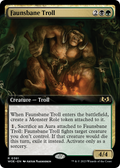 Faunsbane Troll (Extended Art) (WOE-361) - Wilds of Eldraine: (Extended Art) Foil