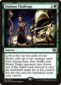 Dubious Challenge (PRE-152) - Kaladesh Promos Foil