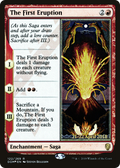 The First Eruption (PRE-122) - Dominaria Promos Foil