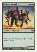 Trained Armodon (9ED-274) - 9th Edition Foil