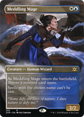Meddling Mage (Borderless) (2XM-355) - Double Masters (Borderless)