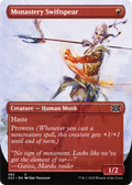 Monastery Swiftspear (Borderless) (2X2-362) - Double Masters 2022 Foil