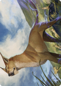 Blink Dog // Blink Dog (AAFR-020) - Adventures in the Forgotten Realms Art Series (Borderless) Foil