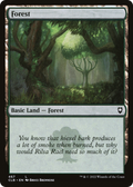 Forest (467) (CLB-467) - Commander Legends: Battle for Baldur's Gate Foil