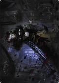 Falkenrath Forebear // Falkenrath Forebear (AVOW-033) - Crimson Vow Art Series (Borderless) Foil