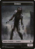 Zombie (TMIC-005) - Midnight Hunt Commander Tokens