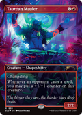 Taurean Mauler (Double Rainbow Foil) (SLD-1899) - Secret Lair Drop (Borderless) Foil
