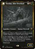 Tovolar, Dire Overlord (DBL-246) - Innistrad: Double Feature: (Double Faced Transform) Foil