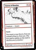 Queue of Beetles (CMB1-) - Mystery Booster Playtest Cards 2019