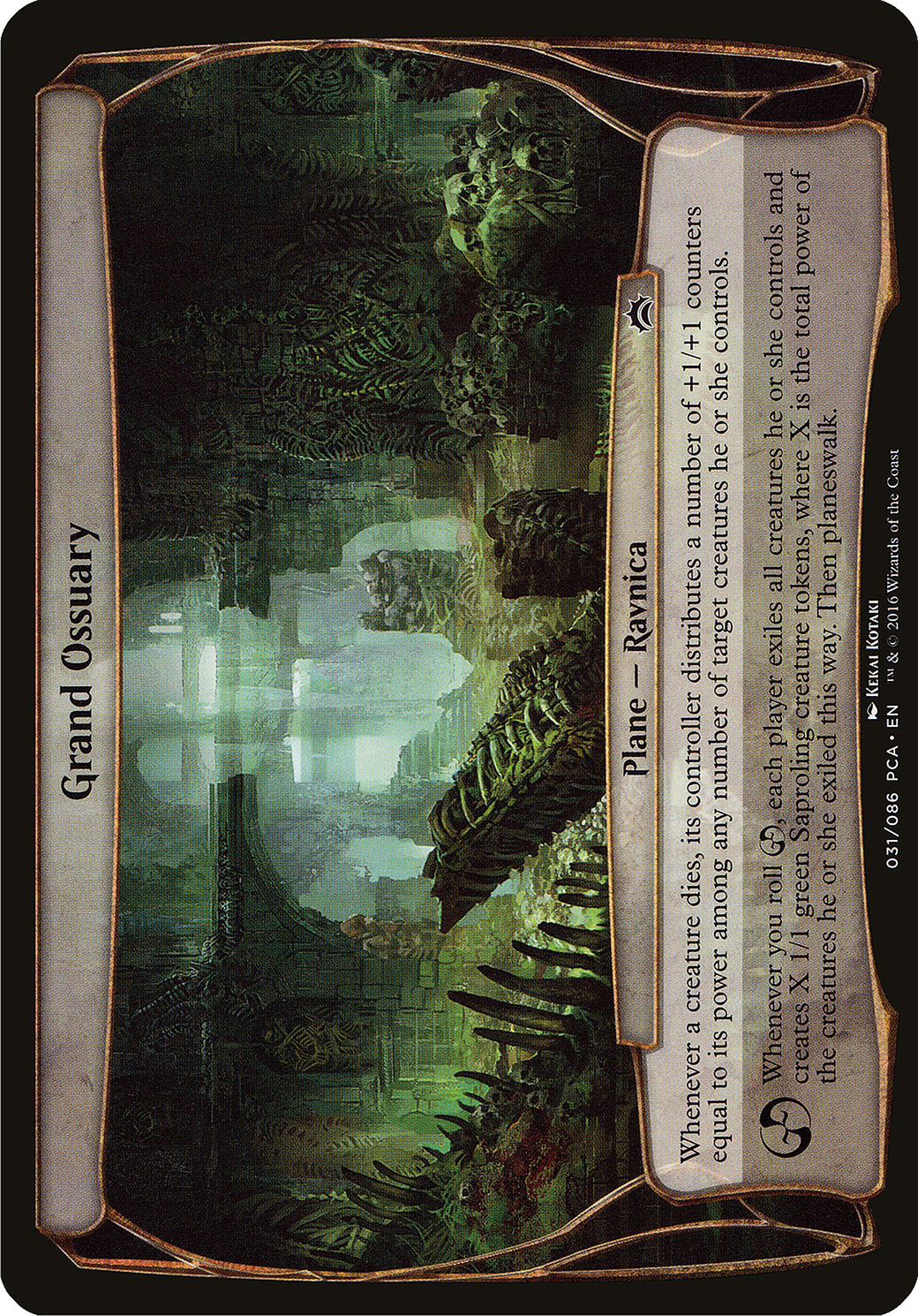 Grand Ossuary (Planechase Anthology) (OVER-031) - Planechase Anthology Planes