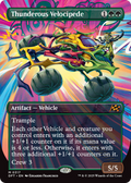 Thunderous Velocipede (Borderless) (DFT-317) - Aetherdrift Foil