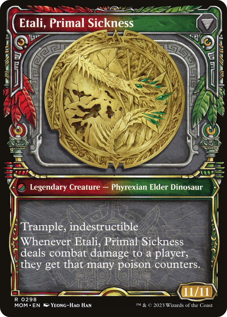 Etali, Primal Conqueror (Showcase) (MOM-298) - March of the Machine: (Showcase)
