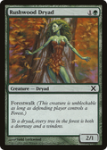 Rushwood Dryad (10E-294) - Tenth Edition