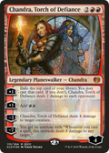 Chandra, Torch of Defiance (SDCC 2018 Exclusive) (MEDIA-110) - San Diego Comic-Con 2018 Foil