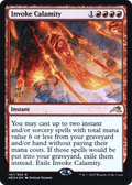 Invoke Calamity (PRE-147) - Kamigawa: Neon Dynasty Promos Foil