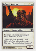 Infantry Veteran (9ED-021) - 9th Edition Foil