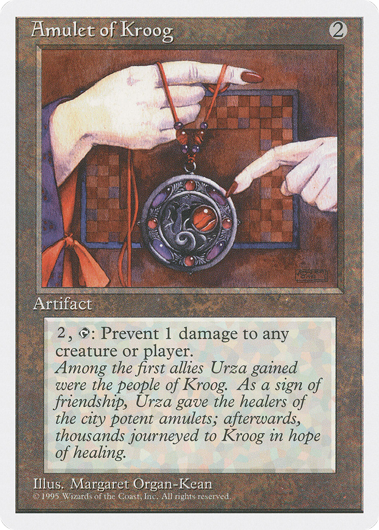 Amulet of Kroog (4ED-) - Fourth Edition