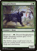 Slaughterhorn (MM3-136) - Modern Masters 2017 Foil