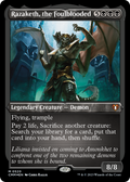 Razaketh, the Foulblooded (CMM-520) - Commander Masters Etched Foil