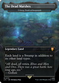 The Dead Marshes - Urborg, Tomb of Yawgmoth (LTC-375) - Tales of Middle-earth Commander / The Dead Marshes (Borderless) Foil