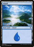 Island (254) (ELD-254) - Throne of Eldraine