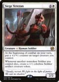 Siege Veteran (PPBRO-025) - The Brothers' War Promos Foil