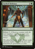 Cached Defenses (FRF-126) - Fate Reforged Foil