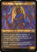 Raff, Weatherlight Stalwart (Halo Foil) (MUL-186) - Multiverse Legends: (Showcase) Foil