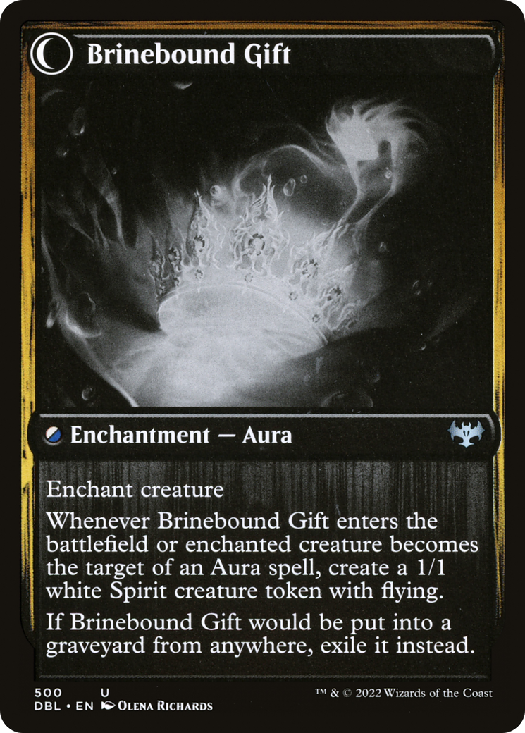 Brine Comber (DBL-500) - Innistrad: Double Feature: (Double Faced Transform) Foil