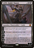 Lolth, Spider Queen (AFR-112) - Adventures in the Forgotten Realms Foil