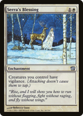 Serra's Blessing (9ED-) - 9th Edition Foil