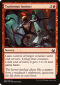 Traitorous Instinct (MM3-114) - Modern Masters 2017 Foil