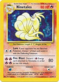 Ninetales 012  - Holofoil Base Set - Holo Rare