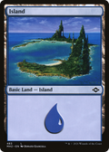 Island (483) (MH2-483) - Modern Horizons 2 Etched Foil
