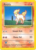 Ponyta 060  Base Set - Common
