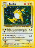 Raichu 016  - Holofoil Base Set 2 - Holo Rare