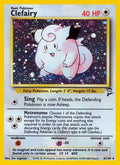 Clefairy 006  - Holofoil Base Set 2 - Holo Rare