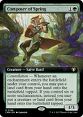 Composer of Spring (Extended Art) (CMM-769) - Commander Masters: (Extended Art)