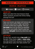 Mimic Match // Mimic Match (cont'd) (MAFR-004) - Adventures in the Forgotten Realms Minigames
