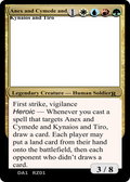 Anax and Cymede & Kynaios and Tiro (UNK-RZ01A) - Unknown Event