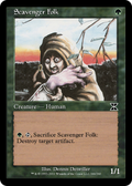 Scavenger Folk (ME4-166) - Masters Edition IV Foil