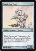 Sundering Titan (V10-) - From the Vault: Relics Foil