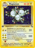 Magneton (11) (11) 011  - 1st Edition Holofoil Fossil - Holo Rare