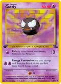 Gastly 033  - 1st Edition Fossil - Uncommon