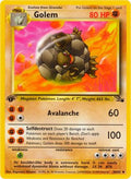 Golem 036  - 1st Edition Fossil - Uncommon