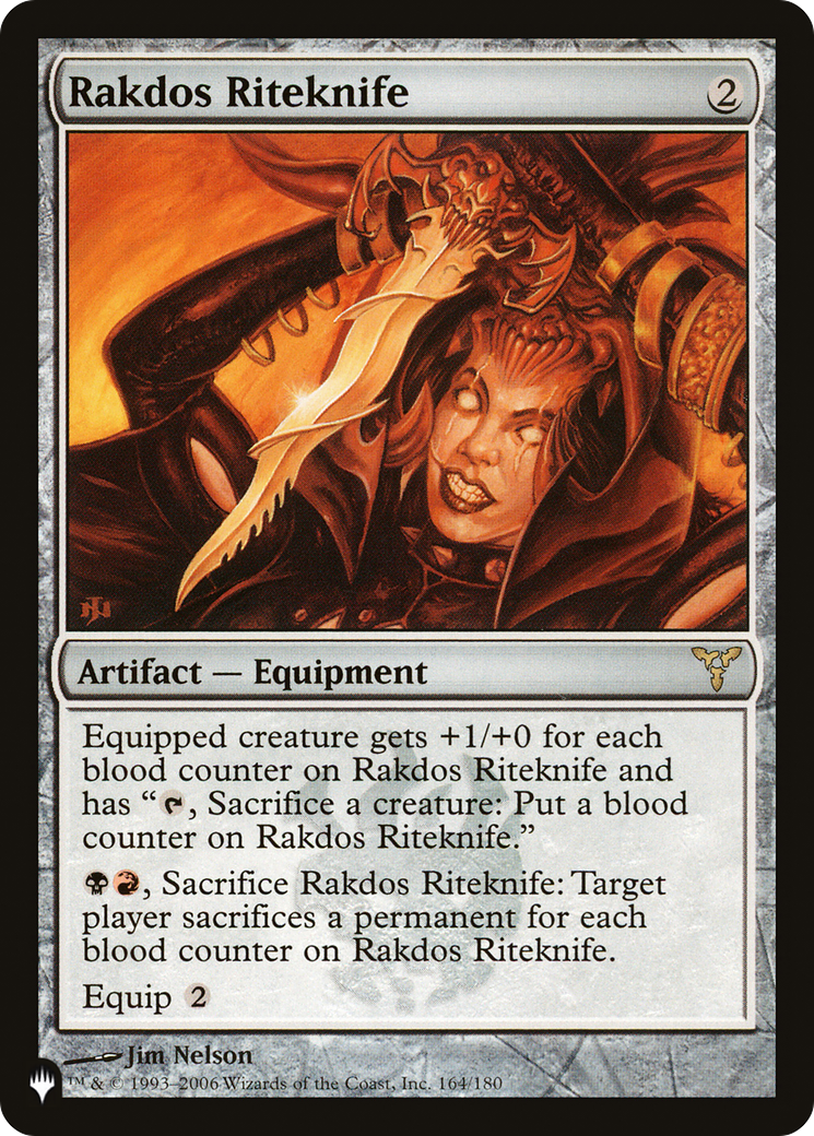 Rakdos Riteknife (LIST-164/180) - The List