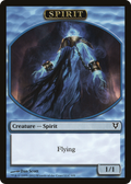 Spirit Token (4) (AVR-004) - Avacyn Restored Tokens